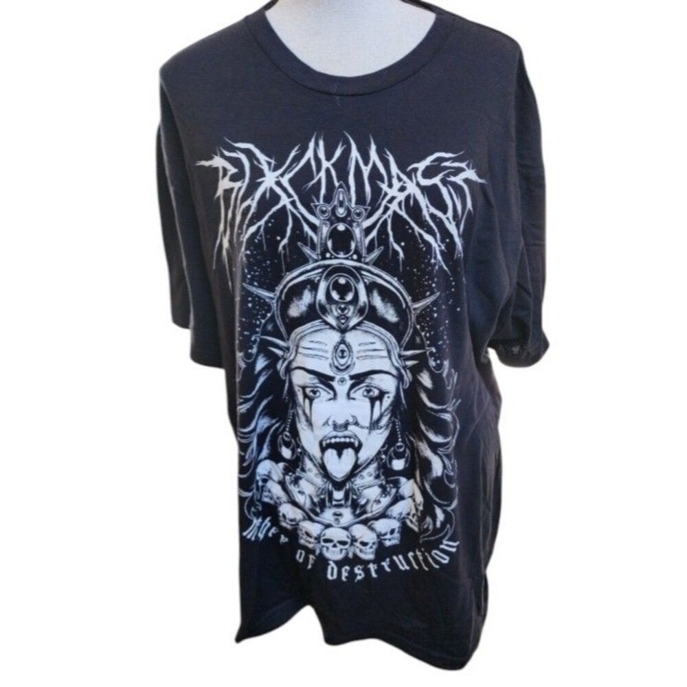 Blackcraft Cult Mother of Destruction Black Tee Size Large Goth Occult Punk